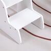 ΠΑΙΔΙΚΗ ΣΚΑΛΑ/ΣΚΑΜΠΟ RICKI HM18340.03 MDF & ΚΟΝΤΡΑΠΛΑΚΕ ΛΕΥΚΟ 33x43.5x40.5Υεκ