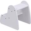 ΠΑΙΔΙΚΗ ΣΚΑΛΑ/ΣΚΑΜΠΟ RICKI HM18340.03 MDF & ΚΟΝΤΡΑΠΛΑΚΕ ΛΕΥΚΟ 33x43.5x40.5Υεκ