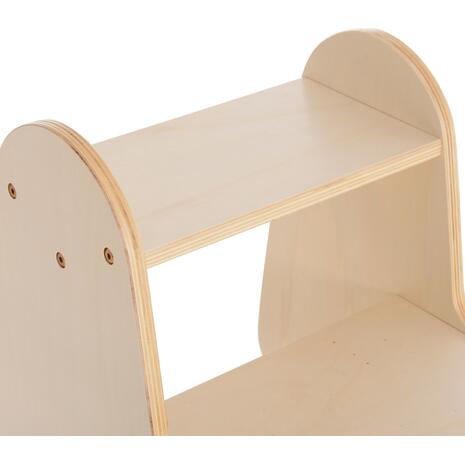 ΠΑΙΔΙΚΗ ΣΚΑΛΑ/ΣΚΑΜΠΟ RICKI HM18340.01 MDF & ΚΟΝΤΡΑΠΛΑΚΕ ΦΥΣΙΚΟ 33x43.5x40.5Υεκ