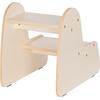 ΠΑΙΔΙΚΗ ΣΚΑΛΑ/ΣΚΑΜΠΟ RICKI HM18340.01 MDF & ΚΟΝΤΡΑΠΛΑΚΕ ΦΥΣΙΚΟ 33x43.5x40.5Υεκ