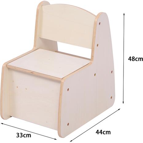 ΠΑΙΔΙΚΟ ΚΑΡΕΚΛΑΚΙ ΜΕ ΑΠΟΘ.ΧΩΡΟ RICKI HM18343.01 ΚΟΝΤΡΑΠΛΑΚΕ/MDF ΦΥΣΙΚΟ 33x43x47Υεκ