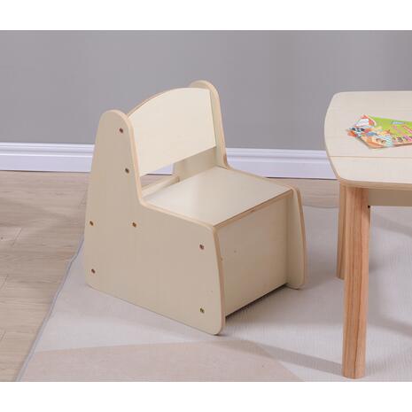 ΠΑΙΔΙΚΟ ΚΑΡΕΚΛΑΚΙ ΜΕ ΑΠΟΘ.ΧΩΡΟ RICKI HM18343.01 ΚΟΝΤΡΑΠΛΑΚΕ/MDF ΦΥΣΙΚΟ 33x43x47Υεκ