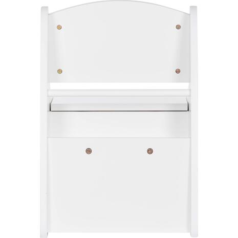 ΠΑΙΔΙΚΟ ΚΑΡΕΚΛΑΚΙ ΜΕ ΑΠΟΘ.ΧΩΡΟ RICKI HM18343.03 ΚΟΝΤΡΑΠΛΑΚΕ/MDF ΛΕΥΚΟ 33x43x47Υεκ