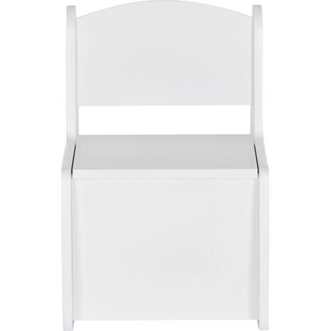 ΠΑΙΔΙΚΟ ΚΑΡΕΚΛΑΚΙ ΜΕ ΑΠΟΘ.ΧΩΡΟ RICKI HM18343.03 ΚΟΝΤΡΑΠΛΑΚΕ/MDF ΛΕΥΚΟ 33x43x47Υεκ