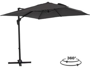 ΟΜΠΡΕΛΑ ΠΙΣΙΝΑΣ JAVANTE HM6623.01 ΓΚΡΙ ΑΛΟΥΜΙΝΙΟ & ΣΚΙΑΣΤΡΟ 2.7x2.7x2.7Yμ