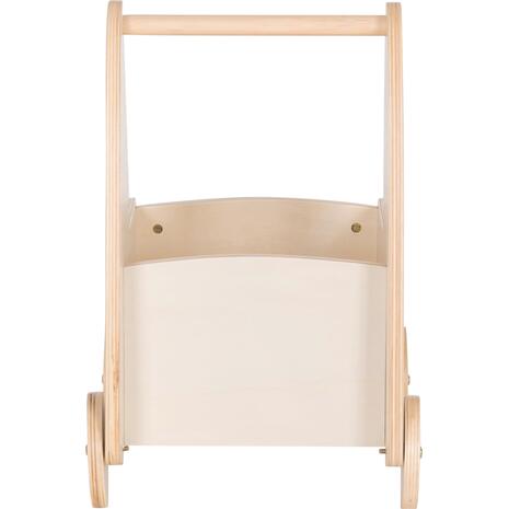 ΠΑΙΔΙΚΟ ΤΡΟΛΕΥ/ΚΑΡΟΤΣΑΚΙ RICKI HM18341.01 MDF & ΚΟΝΤΡΑΠΛΑΚΕ ΦΥΣΙΚΟ 33x45x50Υεκ