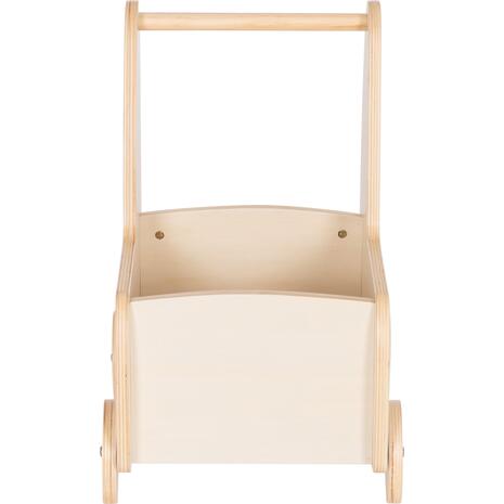 ΠΑΙΔΙΚΟ ΤΡΟΛΕΥ/ΚΑΡΟΤΣΑΚΙ RICKI HM18341.01 MDF & ΚΟΝΤΡΑΠΛΑΚΕ ΦΥΣΙΚΟ 33x45x50Υεκ