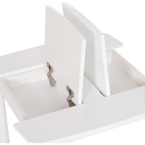 ΤΡΑΠΕΖΑΚΙ ΠΑΙΔΙΚΟ ΜΕ ΑΠΟΘ.ΧΩΡΟΥΣ RICKI HM18339.03 MDF & ΣΥΜΗΔΑ ΣΕ ΛΕΥΚΟ 65x65x47Υεκ