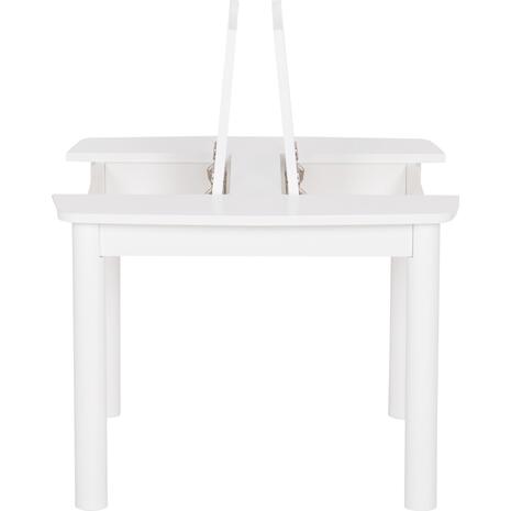 ΤΡΑΠΕΖΑΚΙ ΠΑΙΔΙΚΟ ΜΕ ΑΠΟΘ.ΧΩΡΟΥΣ RICKI HM18339.03 MDF & ΣΥΜΗΔΑ ΣΕ ΛΕΥΚΟ 65x65x47Υεκ