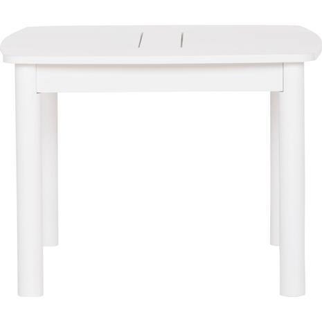 ΤΡΑΠΕΖΑΚΙ ΠΑΙΔΙΚΟ ΜΕ ΑΠΟΘ.ΧΩΡΟΥΣ RICKI HM18339.03 MDF & ΣΥΜΗΔΑ ΣΕ ΛΕΥΚΟ 65x65x47Υεκ