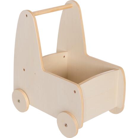 ΠΑΙΔΙΚΟ ΤΡΟΛΕΥ/ΚΑΡΟΤΣΑΚΙ RICKI HM18341.01 MDF & ΚΟΝΤΡΑΠΛΑΚΕ ΦΥΣΙΚΟ 33x45x50Υεκ