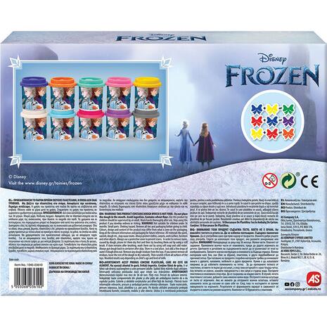 Πλαστελίνη Disney Frozen Κουτί Με 10 Βαζάκια Και Καπάκια Καλουπάκια 500gr