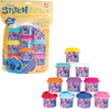 Πλαστελίνη Disney Stitch Σακουλάκι Με 10 Βαζάκια Και Καπάκια Καλουπάκια 280gr