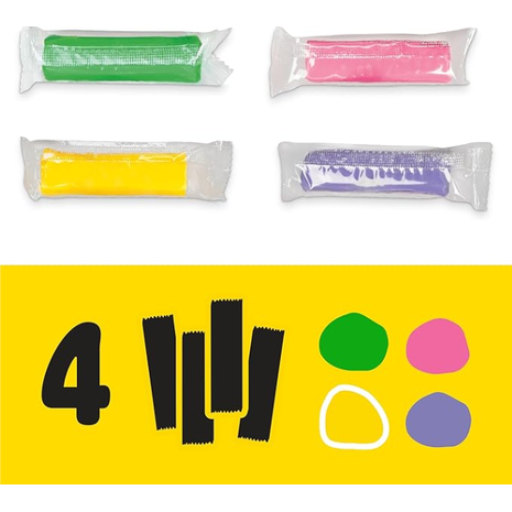 Hasbro Play - Doh Junior Happy Stackable Toy Set, Preschool toys, Arts and Crafts G2322