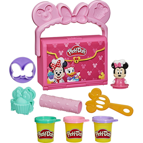 Hasbro Play-Doh Junior on-the-go Bakery Playset with Minnie Mouse G3108