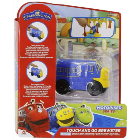 Chuggington Τρενάκια Tough and Go Action Brewster (890402)