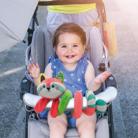 Baby Clementoni Βρεφικό Κρεμαστό Κούνιας Χαρούμενα Ζωάκια