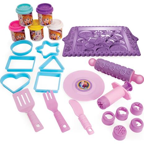 Σετ Πλαστελίνης - Φτιάχνω μπισκότα με την Frozen