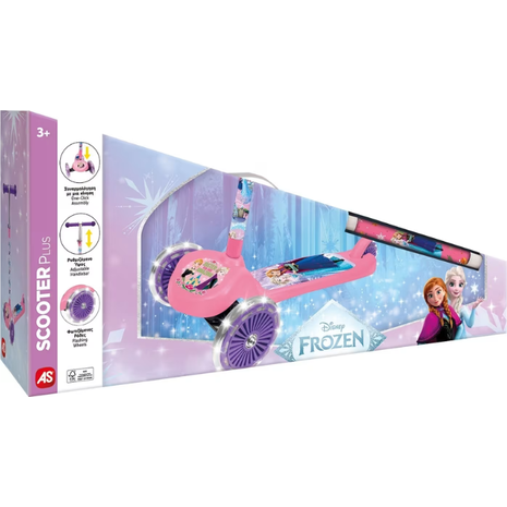Scooter Plus με 3 Φωτιζόμενες Ρόδες Disney Frozen (1500-50291)