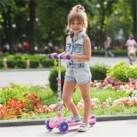 Scooter Plus με 3 Φωτιζόμενες Ρόδες Disney Frozen (1500-50291)