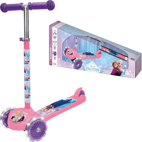 Scooter Plus με 3 Φωτιζόμενες Ρόδες Disney Frozen (1500-50291)