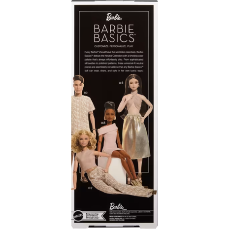 Mattel Barbie Basics Model Ξανθιά (JJX26)