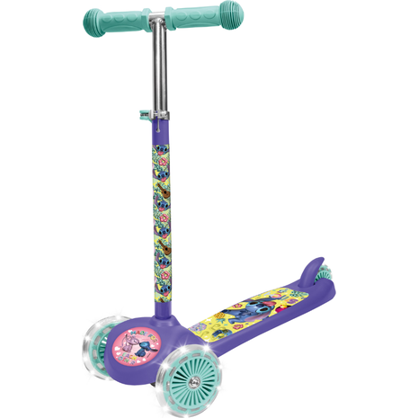 Scooter Plus με 3 Φωτιζόμενες Ρόδες Disney Stitch (1500-50292)