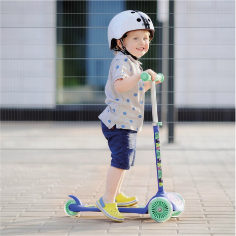 Scooter Plus με 3 Φωτιζόμενες Ρόδες Disney Stitch (1500-50292)
