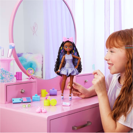 Mattel Barbie Dream besties GRWM - Brooklyn κούκλα JGG39