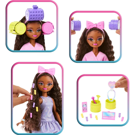 Mattel Barbie Dream besties GRWM - Brooklyn κούκλα JGG39