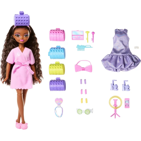 Mattel Barbie Dream besties GRWM - Brooklyn κούκλα JGG39