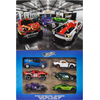 Hot Wheels Silver Series Σετ με 6 Αυτοκινητάκια Die-Cast Legends (JLB24)