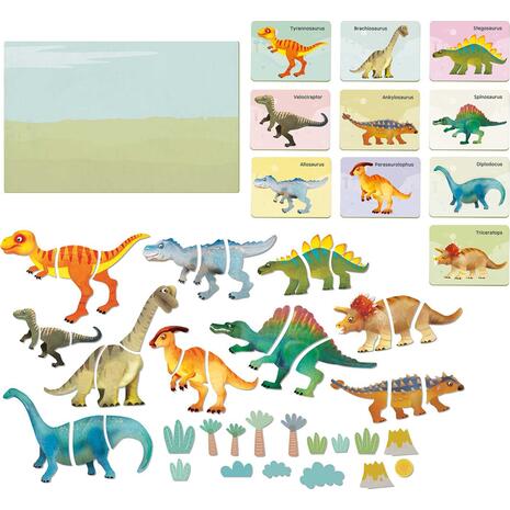 As Happihobbi Μαγνητικό παιχνίδι Δεινόσαυροι (1029-64082)