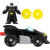 Mattel Fisher-Price DC Super Friends Metal Force Batmobile Toy Car, 3-Inch Batman Φιγούρα Με Αξεσουάρ JFJ68