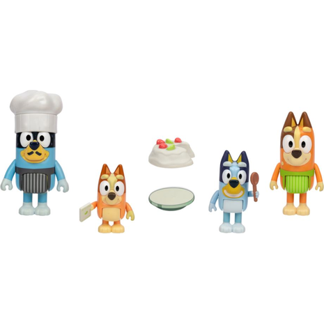 Giochi Preziosi Bluey It's Time For Pavlova 4 Φιγούρες (BLYA6000)
