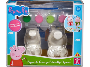 Peppa Pig Φιγούρες Σετ Ζωγραφικής (PP017000)