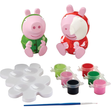 Peppa Pig Φιγούρες Σετ Ζωγραφικής (PP017000)