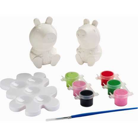 Peppa Pig Φιγούρες Σετ Ζωγραφικής (PP017000)