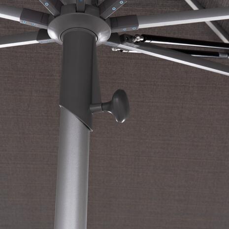 ΟΜΠΡΕΛΑ ΕΠΑΓΓΕΛΜΑΤΙΚΗ GLADELL 3X3m HM6604.01 ΓΚΡΙ ΠΑΝΙ-ΑΝΟΔΙΩΜΕΝΟ ΑΛΟΥΜΙΝΙΟ