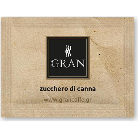 Ζάχαρη μαύρη GRAN CAFFE (1000 τεμάχια) 4kg