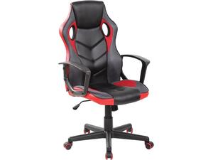 BF7700 Gaming Πολυθρόνα Mesh, Pu Μαύρο - Κόκκινο (ΕΟ599,1) (Κόκκινο)