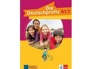 Die Deutschprofis A1.1, Kurs- und Übungsbuch mit Audios und Clips online (978-3-12-676476-6)