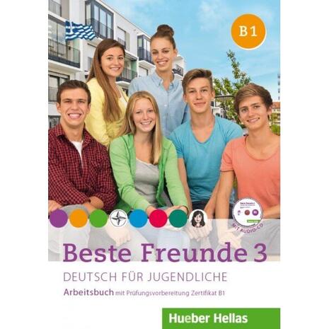 Beste Freunde 3 - Arbeitsbuch mit Audio-CD (978-3-19-661054-3)