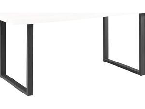 LIZARD Βάση Τραπεζιού Set 2 τεμαχίων 79x6 H.73cm Μέταλλο Μαύρο (ΕΜ838,Η)