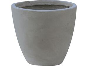 FLOWER POT-3 Cement Grey Φ35x32cm (Ε6302,A)