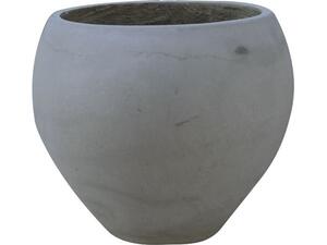 FLOWER POT-5 Cement Grey Φ43x32cm (Ε6304,B)