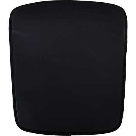Μαξιλάρι Πολυθρόνας Pu Μαύρο πάχος 1cm (FERIA) (Ε5145,Μ)