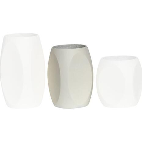 VASE-4 Βάζο Cement, Απόχρωση Beige Φ33x51cm (Ε6404,Β)