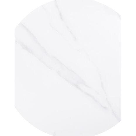 Επιφάνεια Μάρμαρο Sintered Stone, Απόχρωση White Marble (MDF για στήριξη βάσης) (Ε101,1S)