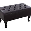 ΤΑΜΠΟΥΡΕ ΥΠΟΠΟΔΙΟ T.CHESTERFIELD EMMA HM226.01 PU 80x44x39Y εκ.ΣΚ.ΚΑΦΕ